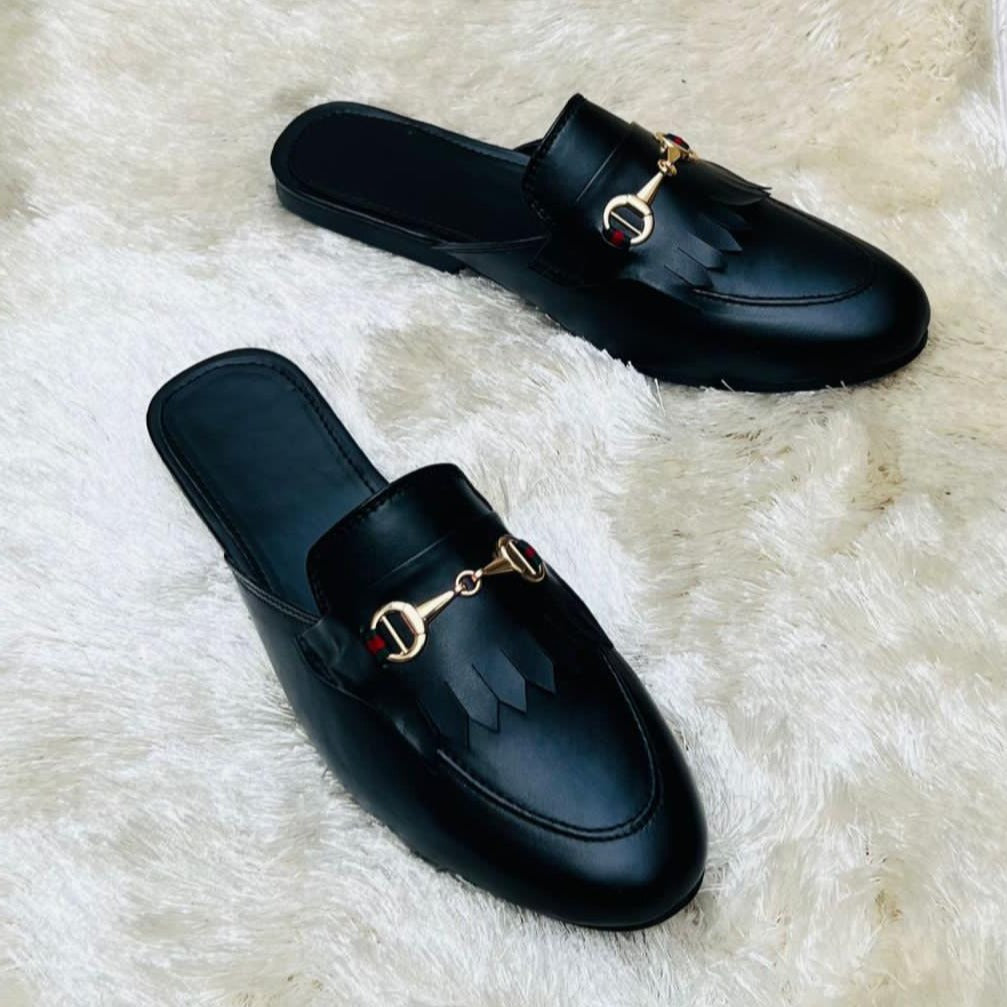 Amazing GC Leather Mules - AmazingBaba