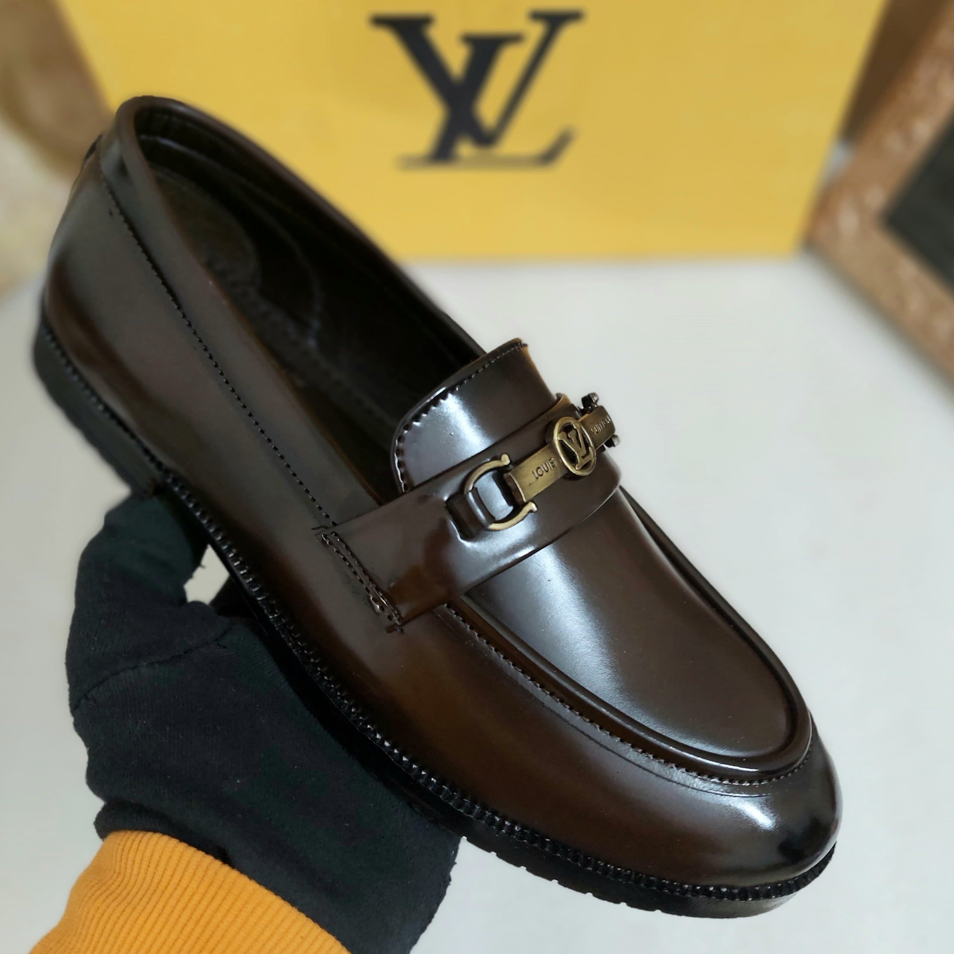 Lv Inspired Premium Loafers shoes - AmazingBaba