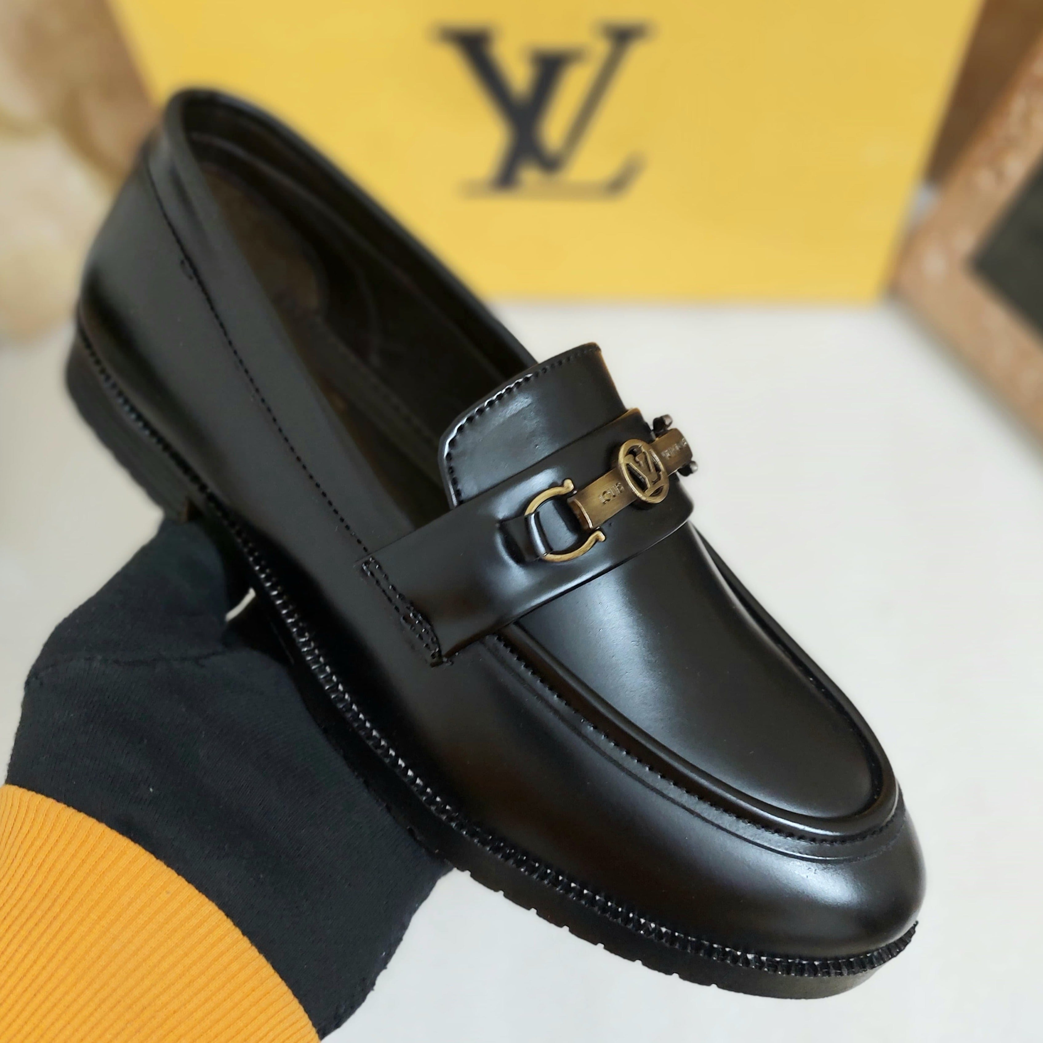 Lv Inspired Premium Loafers shoes - AmazingBaba