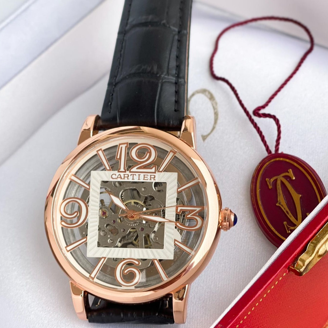 Amazing premium leather strap watch - AmazingBaba