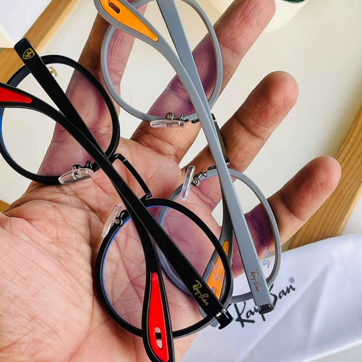 R Transparent pretty unisex sunglasses - AmazingBaba