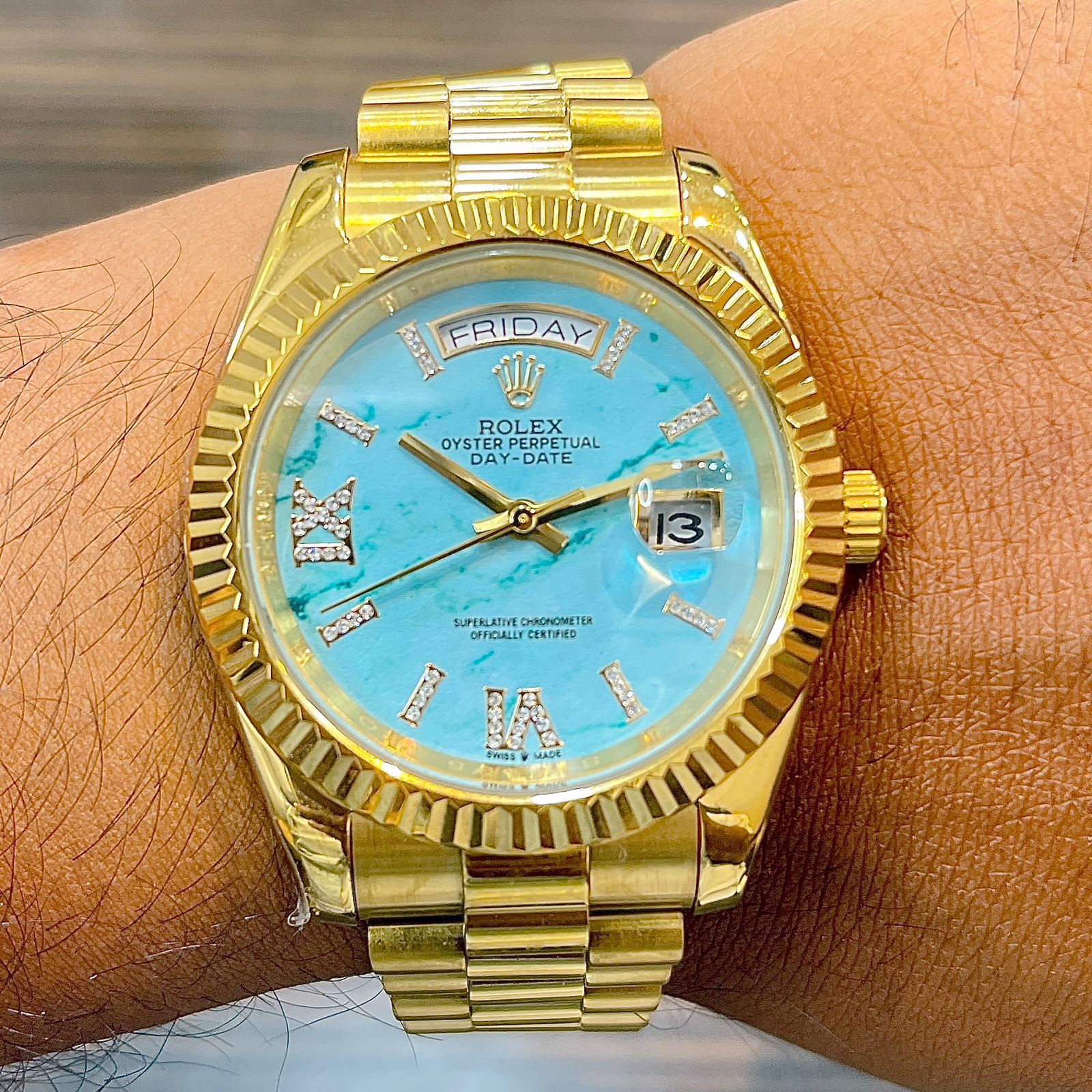 Amazing Premium salman khan Tiffany edition watch - AmazingBaba