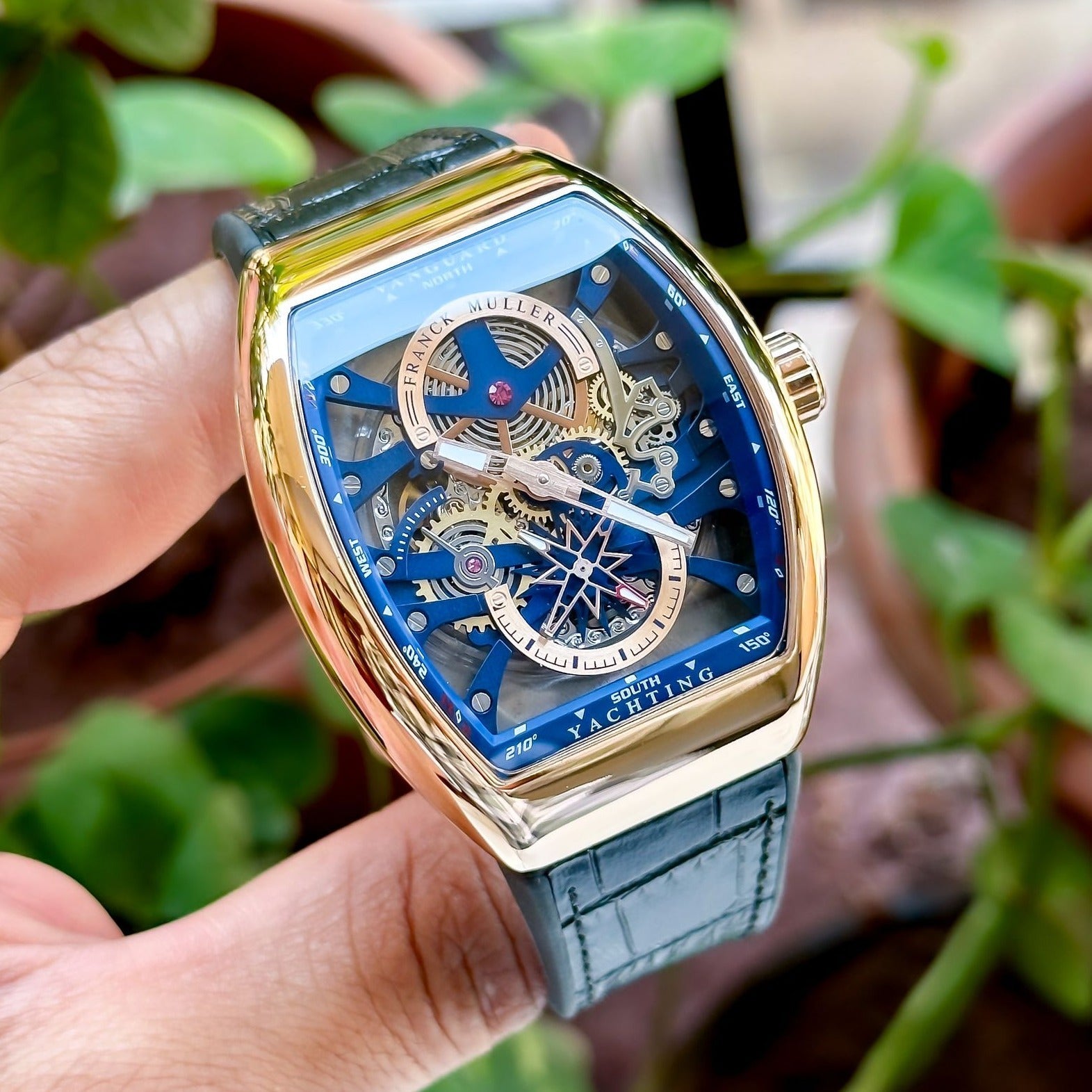 Amazing fm vanguard Skelton watch