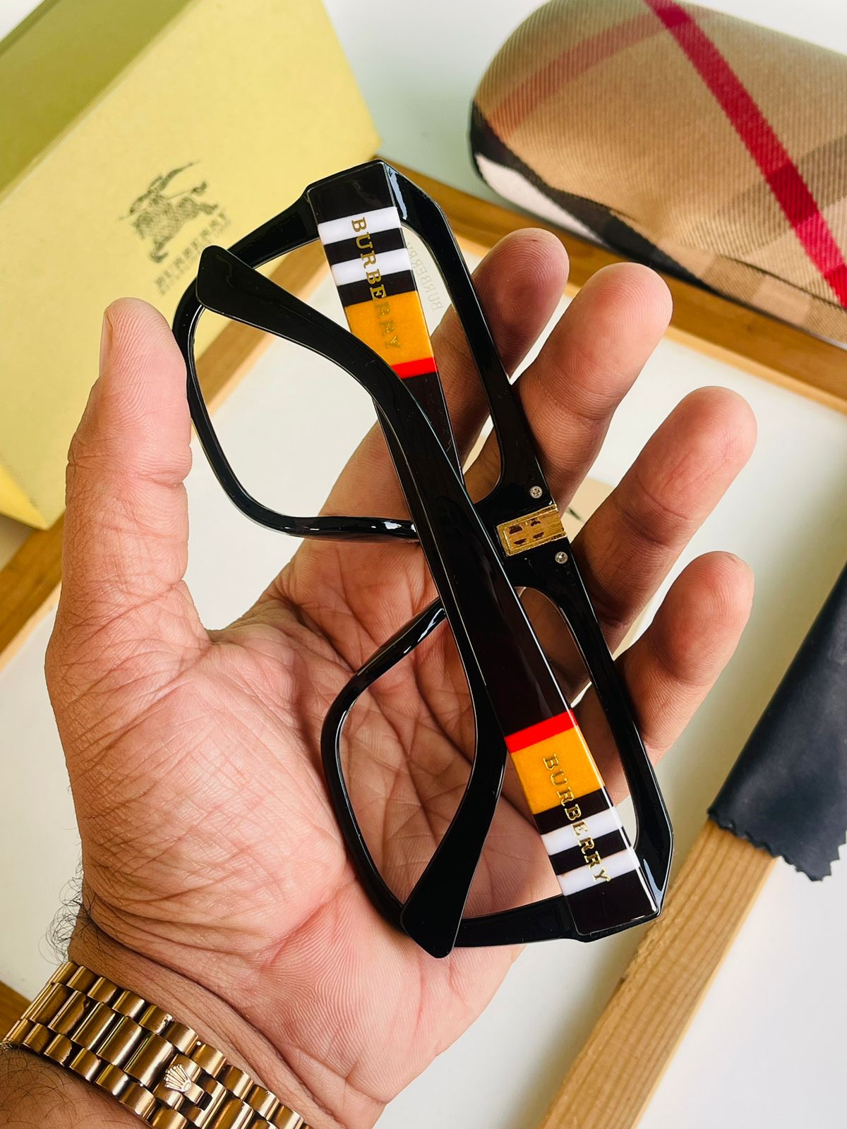 Brbry transparent lens sunglasses - AmazingBaba