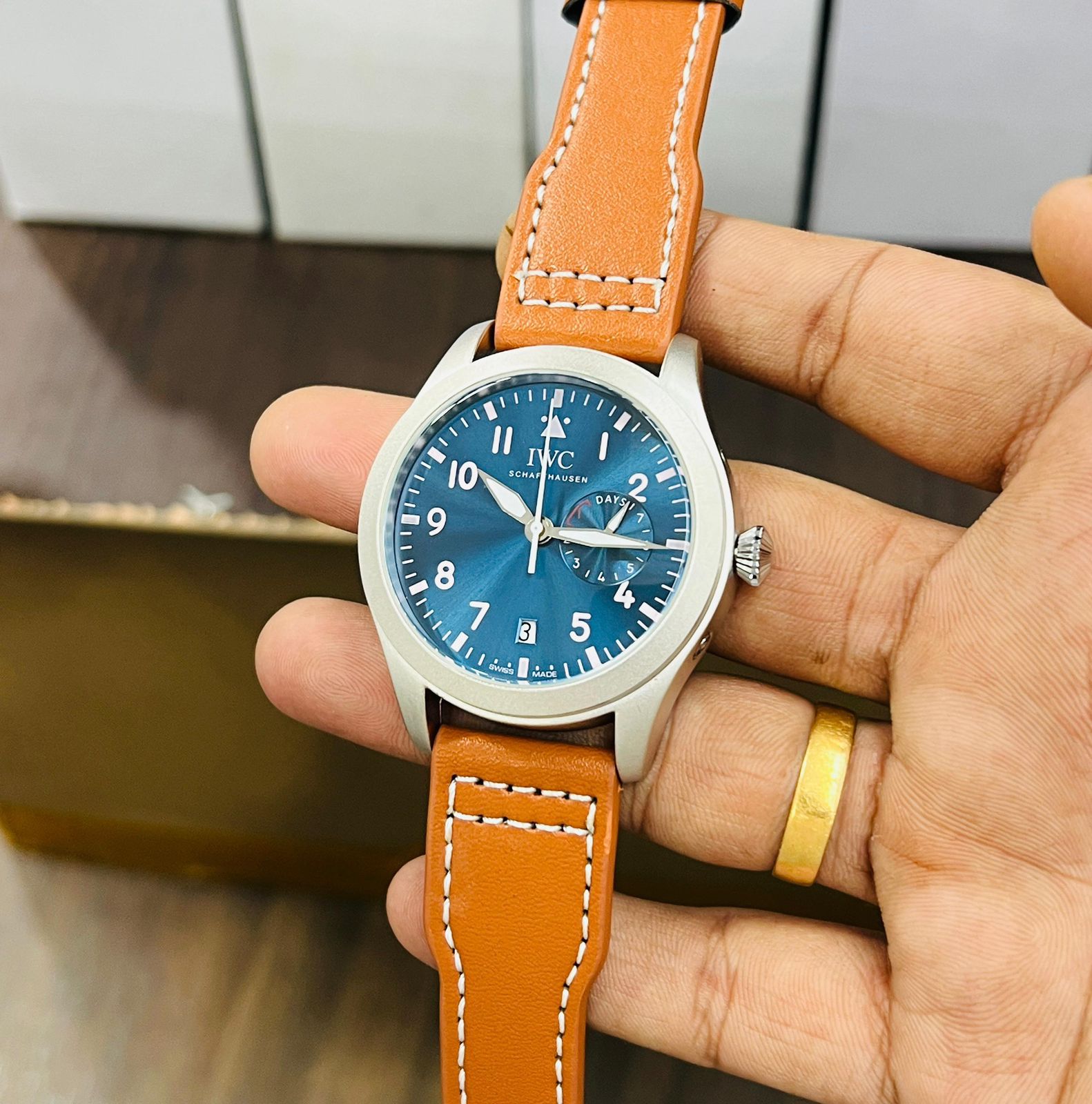Amazing premium IWC pilot luxury watch - AmazingBaba