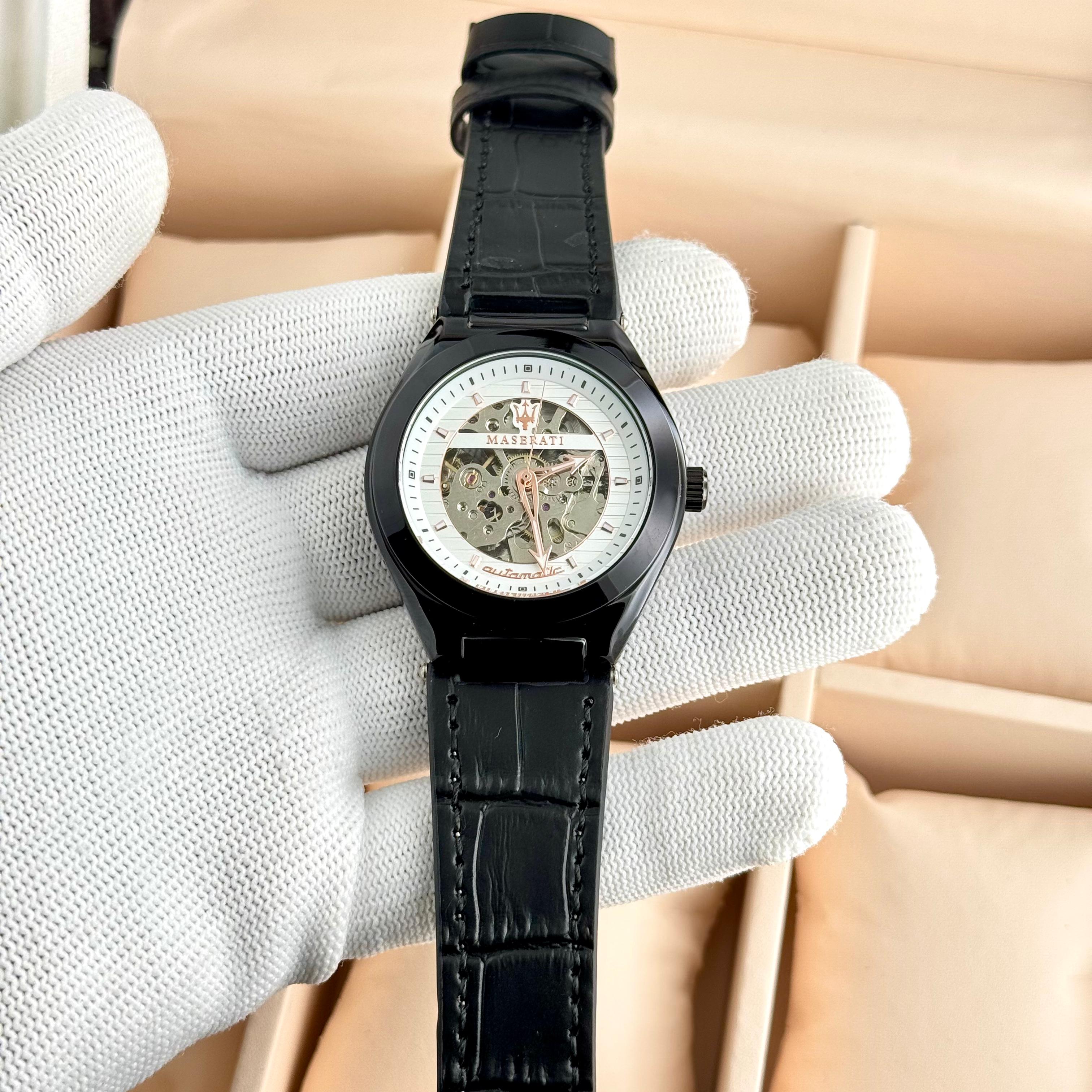 Luxury maserti mens watch