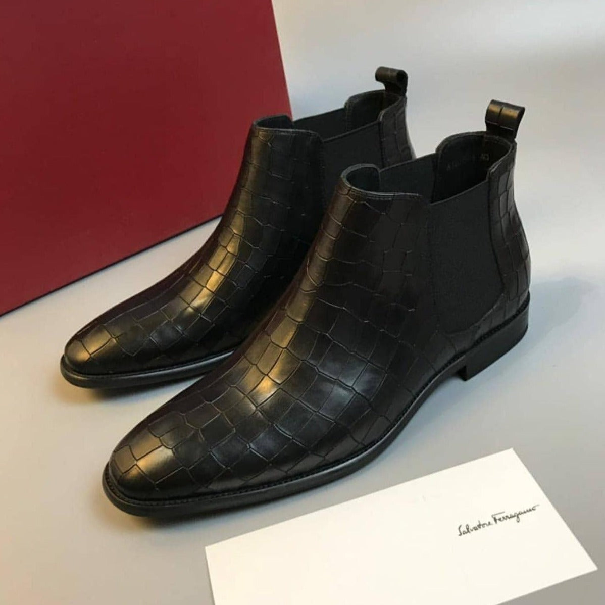 Amazing Premium Croco Boots - AmazingBaba