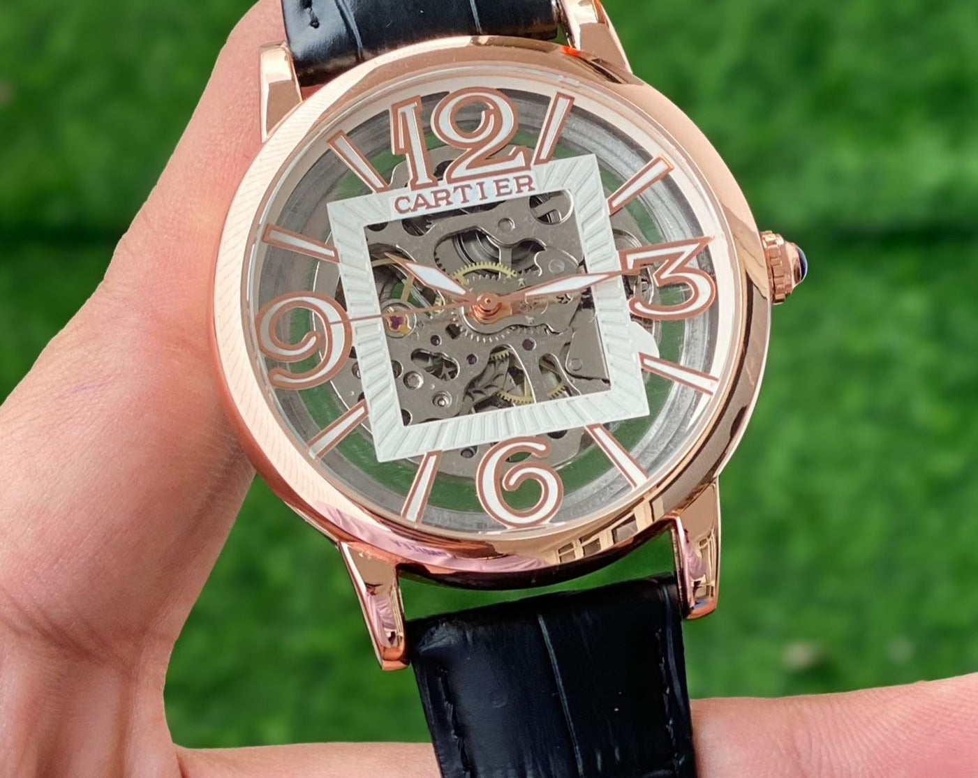 Amazing premium leather strap watch - AmazingBaba