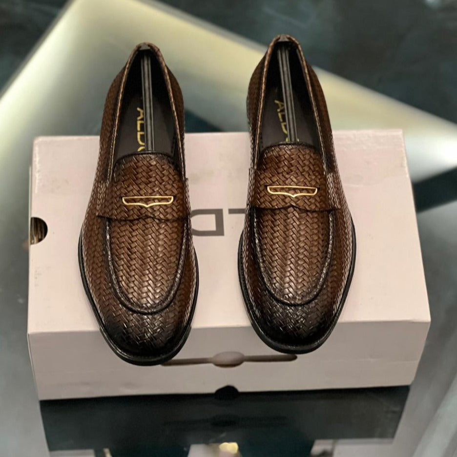 Ald premium quality loafer shoes - AmazingBaba