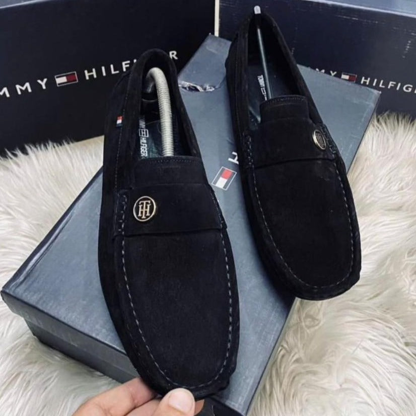 Th Suede Leather Loafers - AmazingBaba