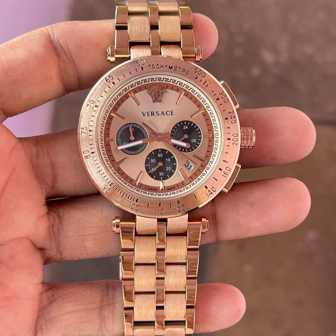 Vsache premium chronograph sporty watch - AmazingBaba