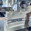 Cd leather book tote bag - AmazingBaba