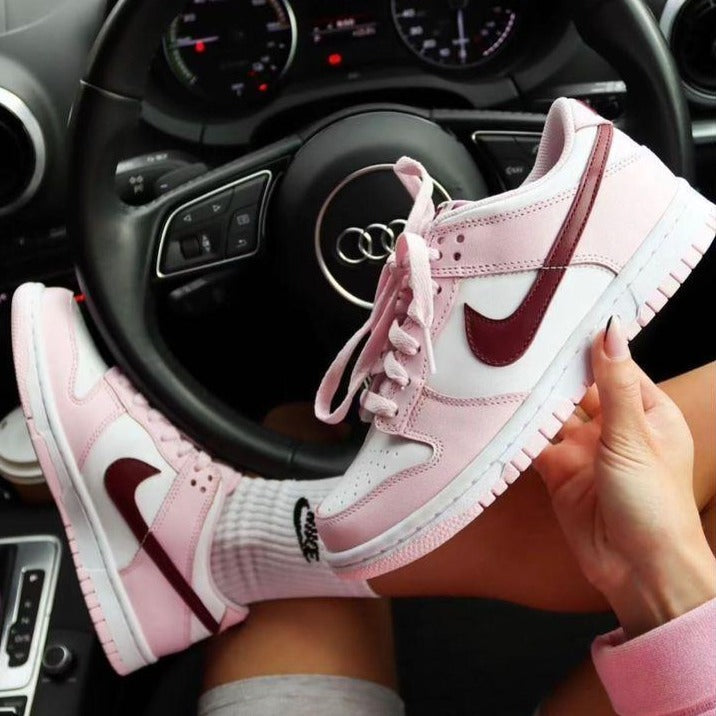 Air 1 Low Sb Dunk Pink Shoes - AmazingBaba