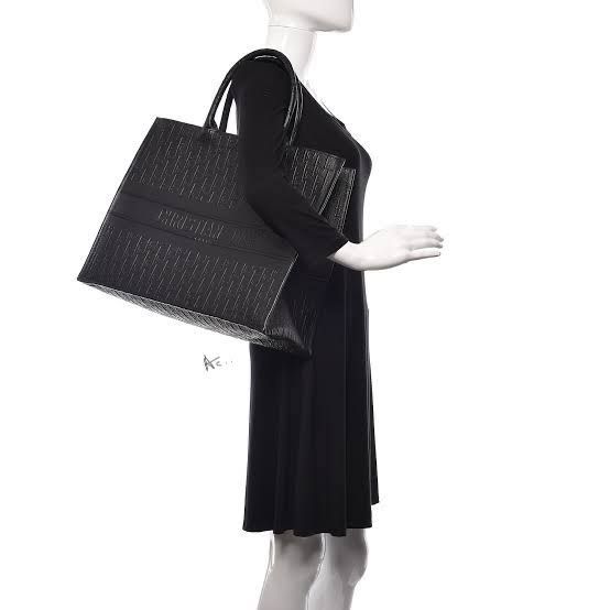 Cd leather book tote bag - AmazingBaba