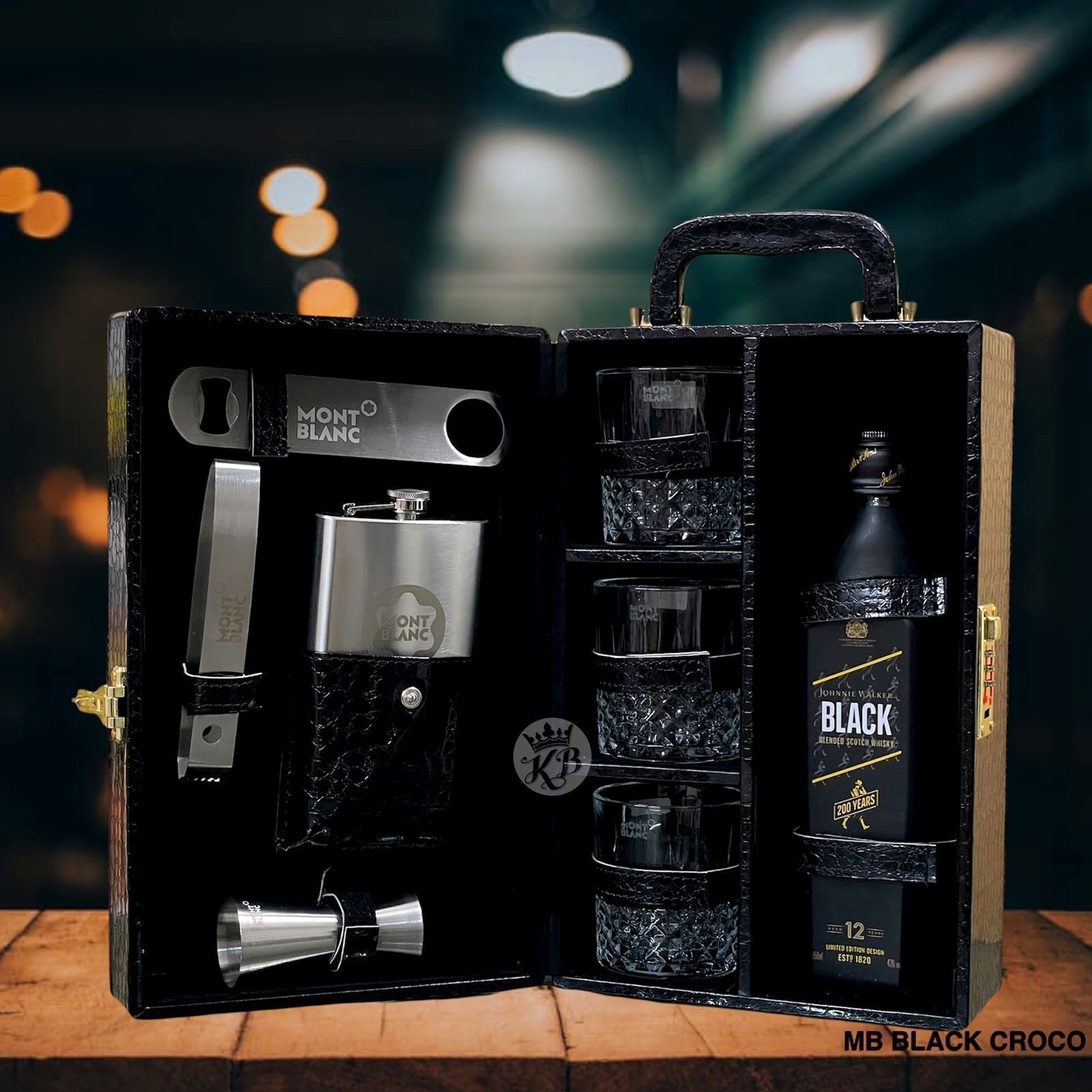 Mb 3 Glass WISKEY Case set - AmazingBaba