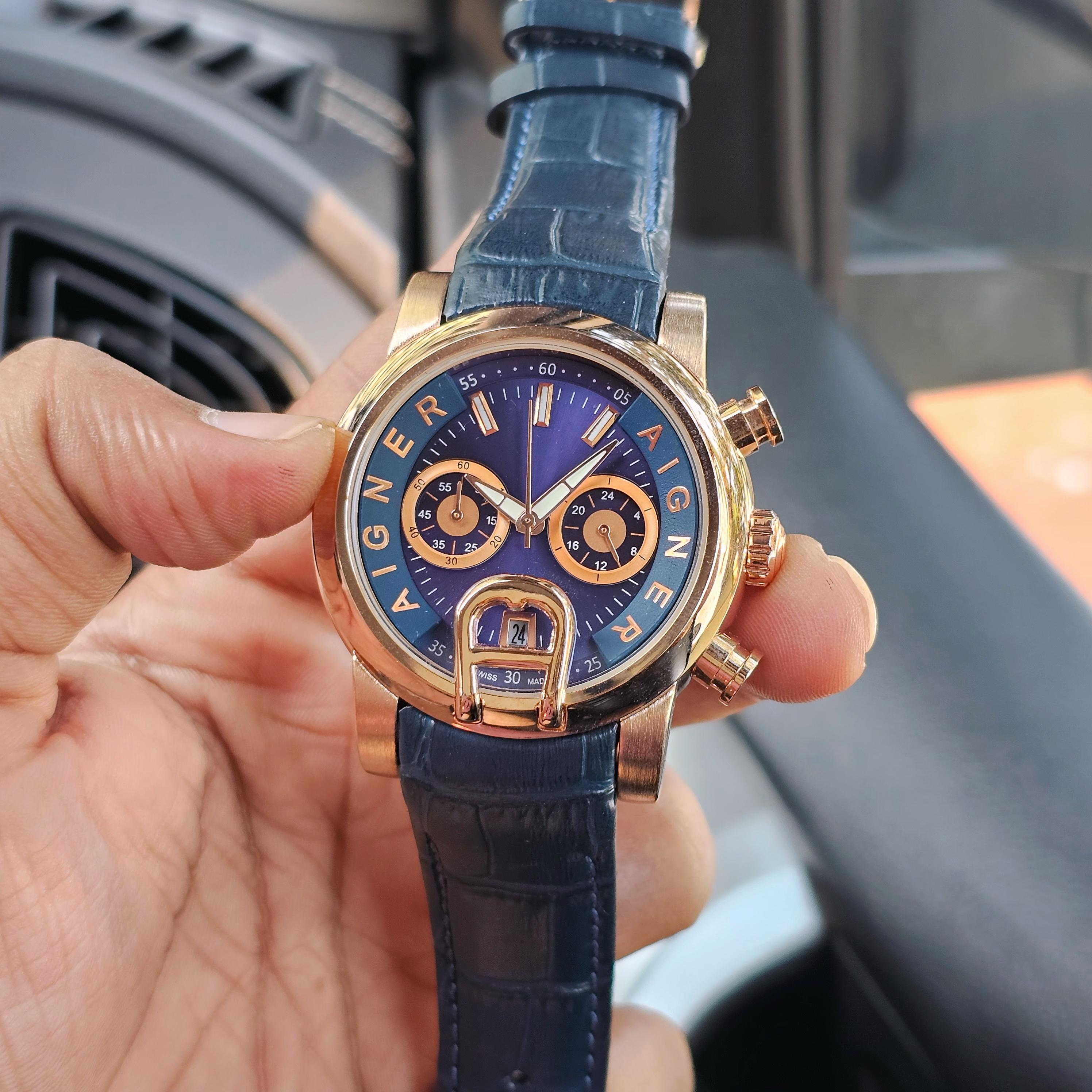 Aigner bari chronograph luxury watch - AmazingBaba