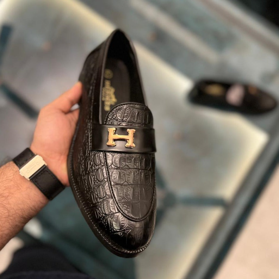 Hrms premium quality loafer shoes - AmazingBaba