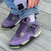 Jrdn 4 Conyon Purple Shoes - AmazingBaba