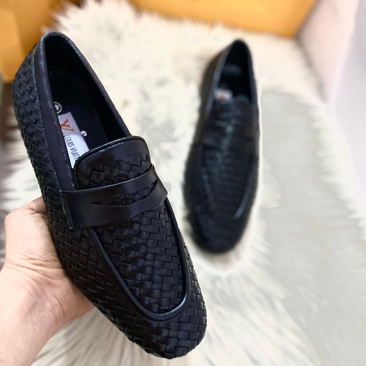 Lv premium Moccasins shoes - AmazingBaba