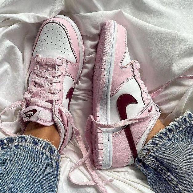 Air 1 Low Sb Dunk Pink Shoes - AmazingBaba