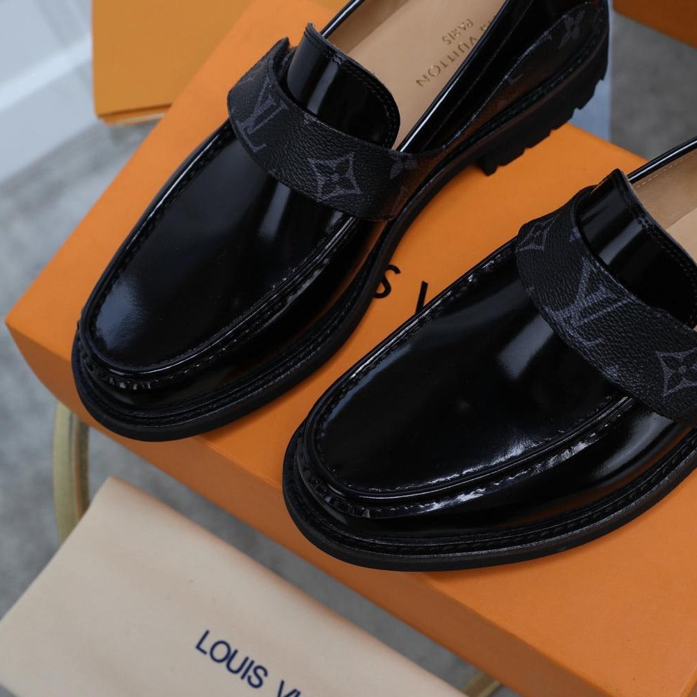 Lv Premium Loafers shoes - AmazingBaba