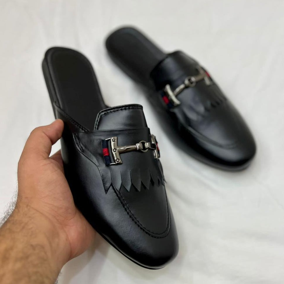 Amazing GC Leather Mules - AmazingBaba